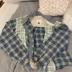 American Eagle Multi Color Flannel